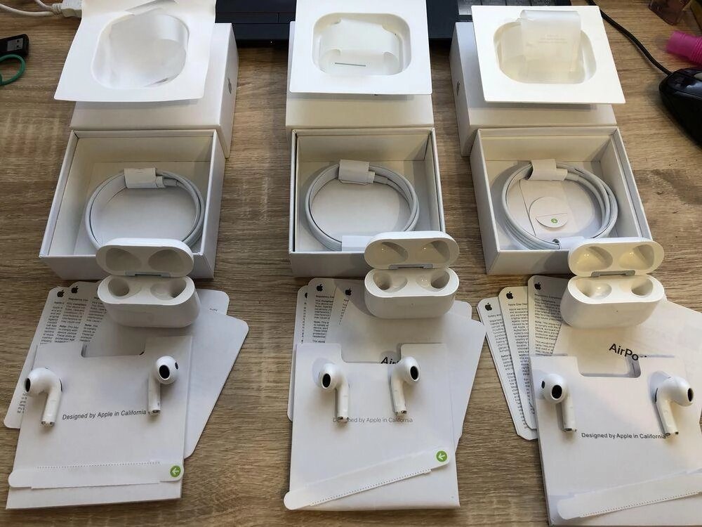 Airpods 3 Airoha 1562 бездротові блютуз навушники від компанії Artiv - Інтернет-магазин - фото 1