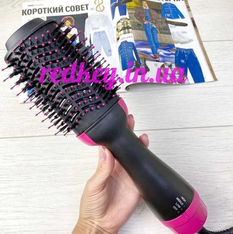 Акція! Фен щітка для волосся One Step hair dryer and styler 3 в 1 від компанії Artiv - Інтернет-магазин - фото 1