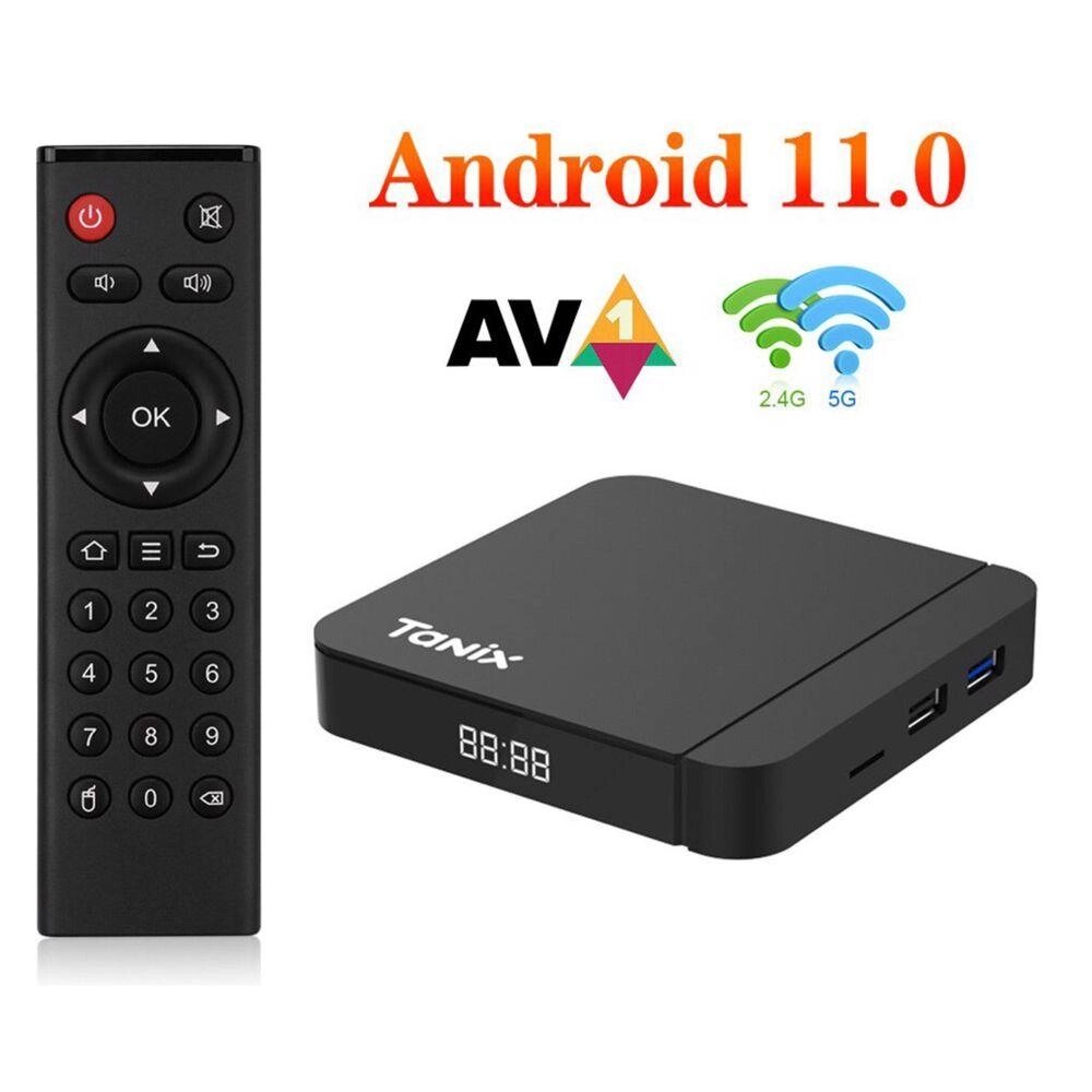 АКЦІЯ TANIX W2 2/16 Amlogic S905W2 смарт тв приставка Android 11 tv від компанії Artiv - Інтернет-магазин - фото 1