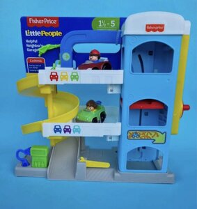 АКЦЕЯ Трек fisher price little people машинки