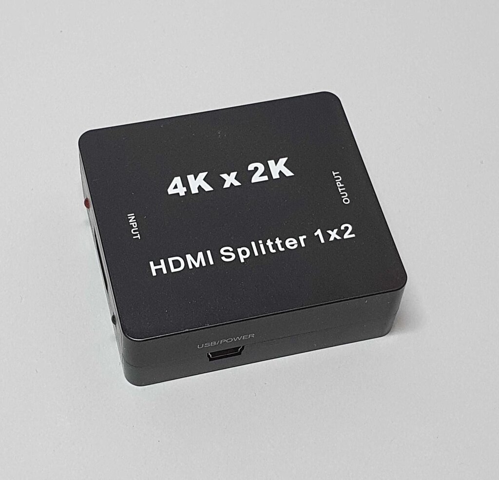 Активний HDMI спліттер/розгалужувач 1х2 на 2 порти від компанії Artiv - Інтернет-магазин - фото 1