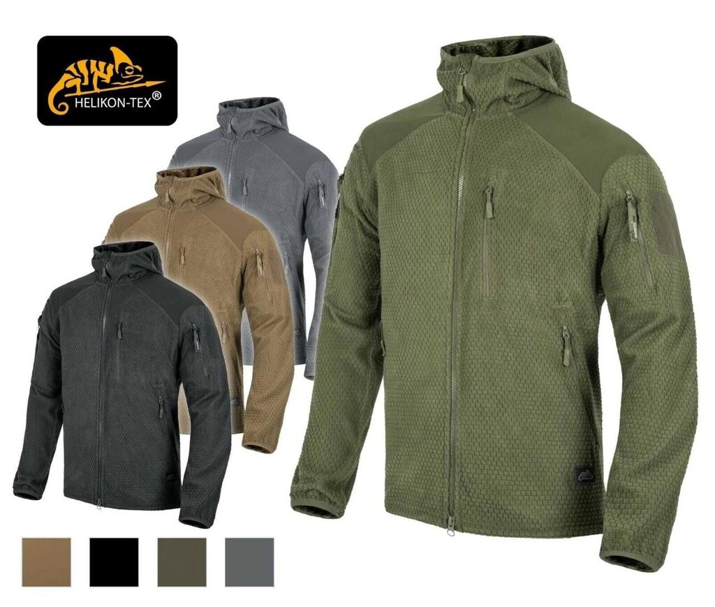 ALPHA HOODIE Fleece Helikon Tex куртка толстовка худі-дихаюча тканинна від компанії Artiv - Інтернет-магазин - фото 1