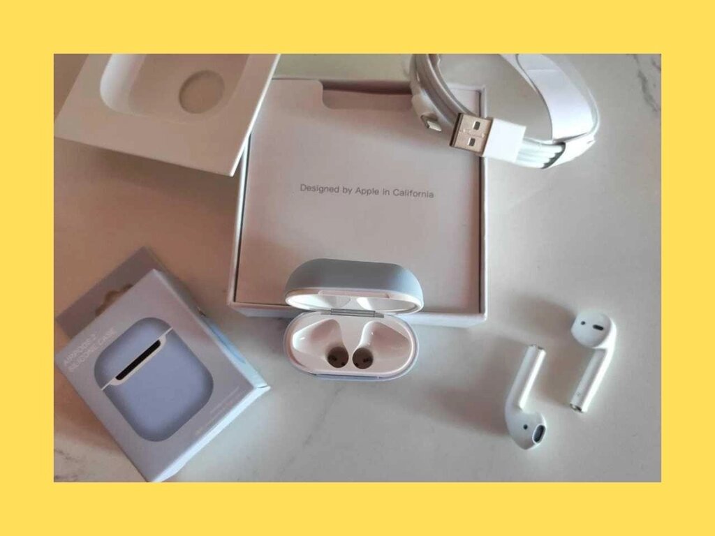 Apple AirPods 2 Premium / Навушники / Навушники / Apple від компанії Artiv - Інтернет-магазин - фото 1