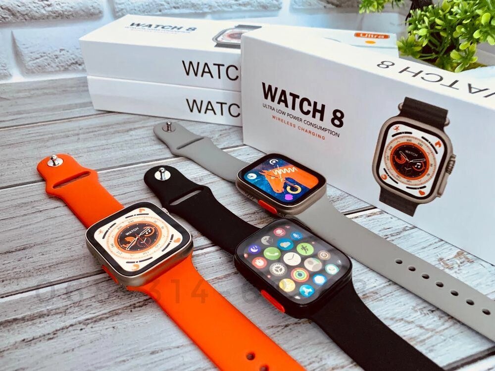 Apple Watch 8 Ultra 1:1 Оригінальний титановий корпус KD99 Ultra від компанії Artiv - Інтернет-магазин - фото 1
