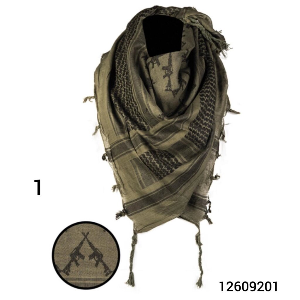 Арафатка шарф-шемаг тактична Mil-Tec One size 110x110см від компанії Artiv - Інтернет-магазин - фото 1