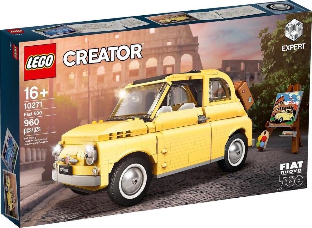 Автоконструктор LEGO лого Fiat 500 10271 від компанії Artiv - Інтернет-магазин - фото 1