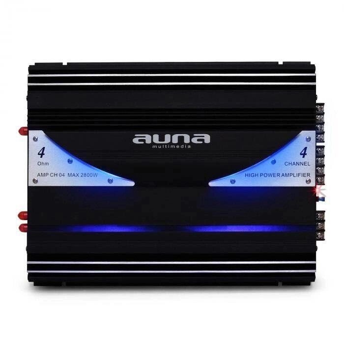 Автомобільний 4-канальний підсилювач Auna AMP-CH04 від компанії Artiv - Інтернет-магазин - фото 1