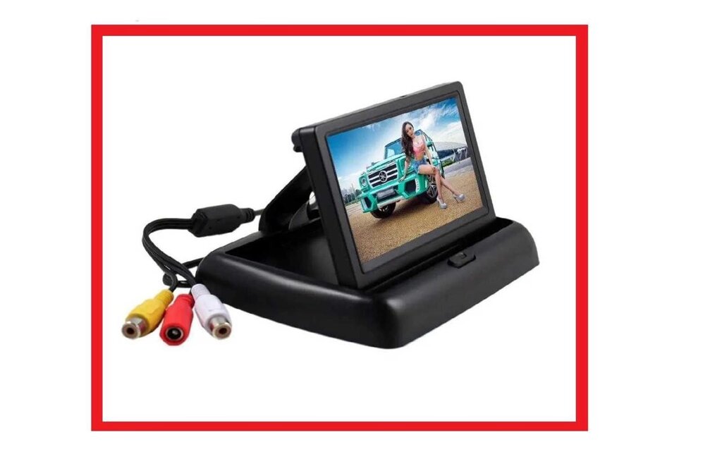 Автомобільний монітор 4,3 дюйма екран для камери заднього огляду від компанії Artiv - Інтернет-магазин - фото 1