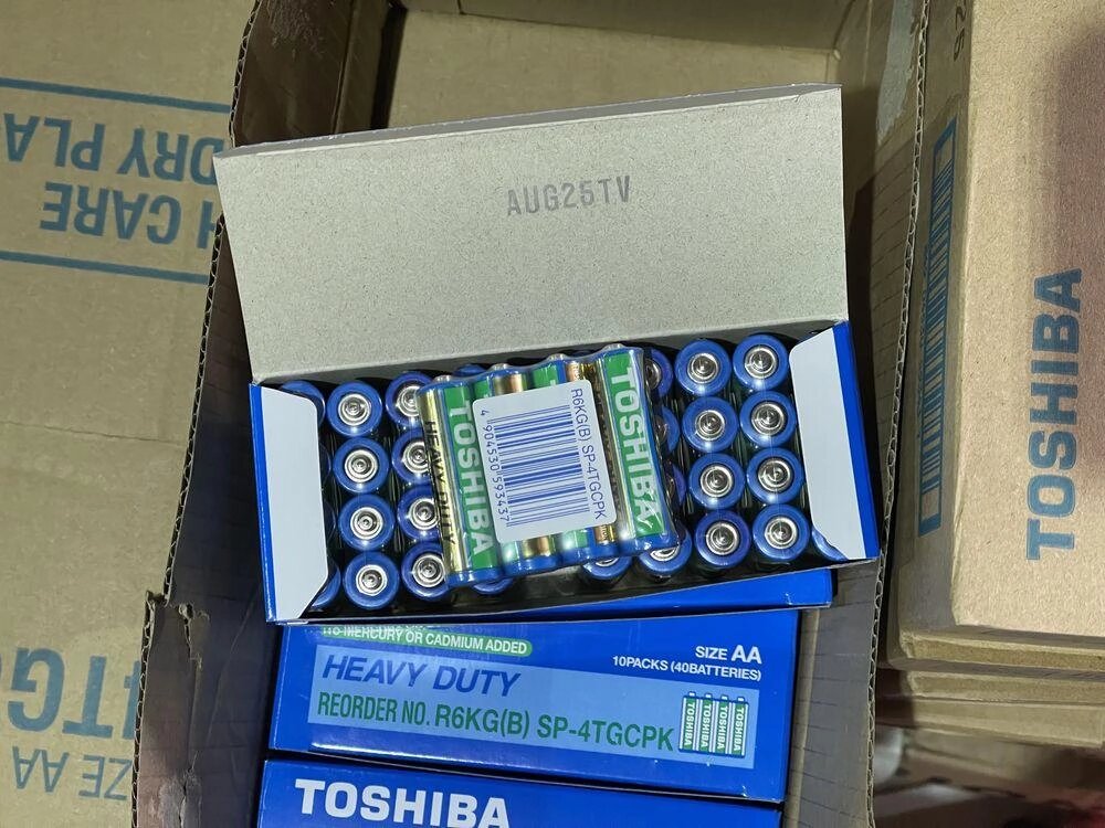 Батарейка тошиба TOSHIBA AA палець R6 від компанії Artiv - Інтернет-магазин - фото 1