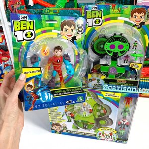 Ben10 трансформер Бен тен 10, два герої в одному наборі