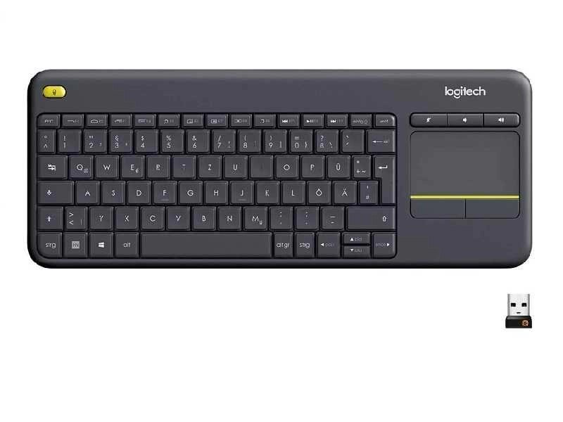 Бездротова сенсорна телевізійна клавіатура Logitech K400 Plus від компанії Artiv - Інтернет-магазин - фото 1