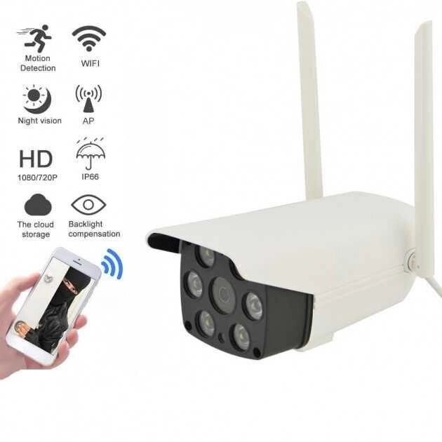 Бездротова вулична Wi-Fi IP-камера C20Y Wi-Fi 2 антени 2.1 mp HD від компанії Artiv - Інтернет-магазин - фото 1