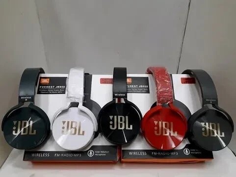Бездротові Bluetooth Навушники з MP3 плеєром JBL JB950 BT Радіо від компанії Artiv - Інтернет-магазин - фото 1