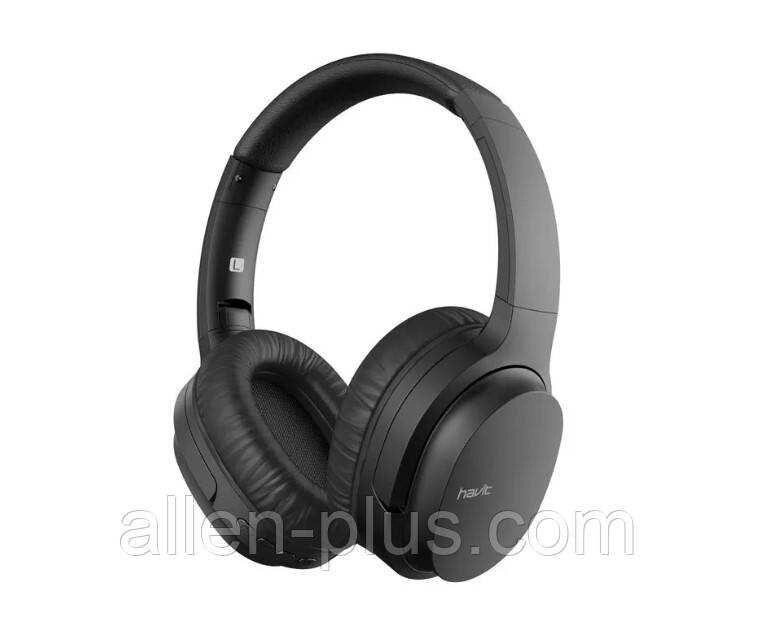 Бездротові навушники Bluetooth HAVIT i62, black (Оригінал) від компанії Artiv - Інтернет-магазин - фото 1