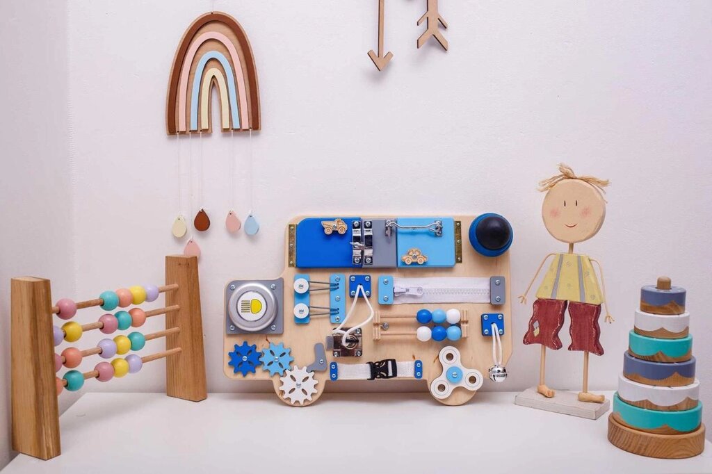 Bizboord, дитяча іграшка, розвивається для дітей, Bizi Borde, Interactive від компанії Artiv - Інтернет-магазин - фото 1
