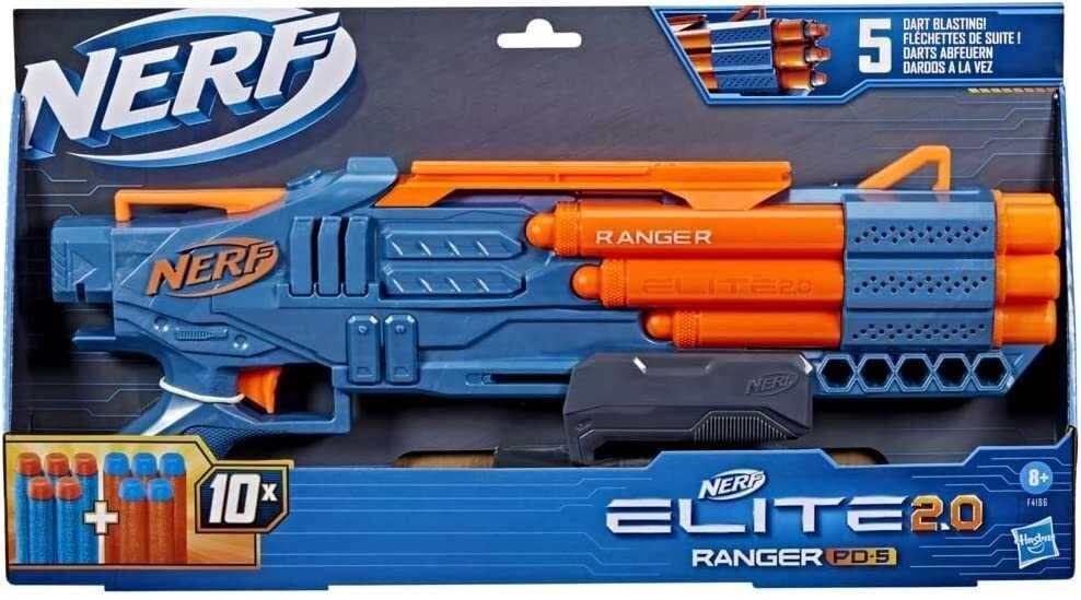 Бластер Nerf Elite 2.0 Ranger PD-5. Оригінал вінчестер Нерф Ренджер від компанії Artiv - Інтернет-магазин - фото 1