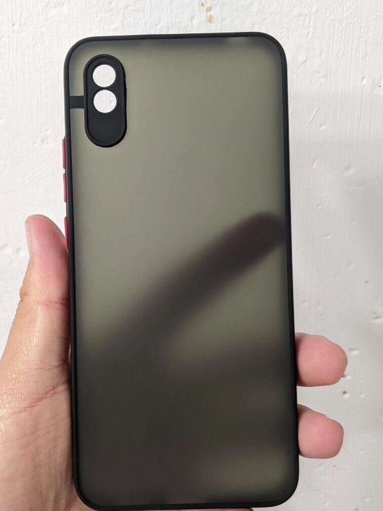 Чохол протиударний матовий Matt для Xiaomi Redmi 9A із захистом камер від компанії Artiv - Інтернет-магазин - фото 1