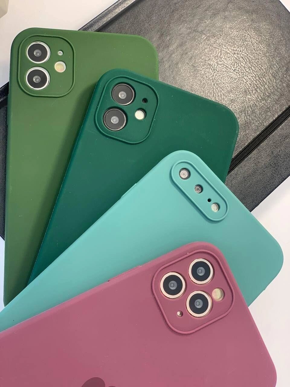 Чохол Silicon Case Square для iPhone 11 Pro прямі квадратні борти від компанії Artiv - Інтернет-магазин - фото 1