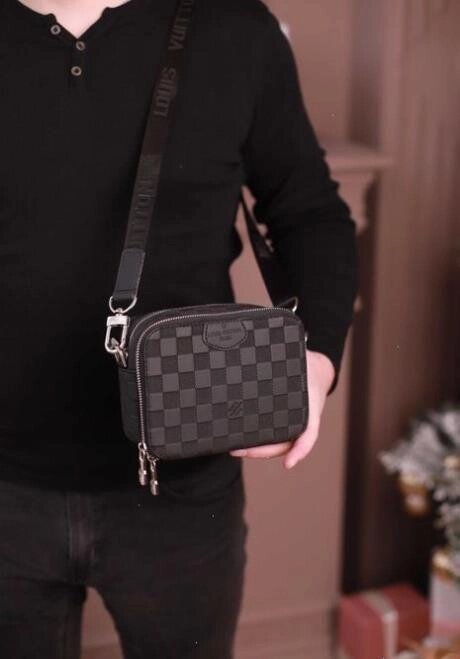 Чоловіча сумка Louis Vuitton, сумка Луї Віттон через плече Планшетка i від компанії Artiv - Інтернет-магазин - фото 1