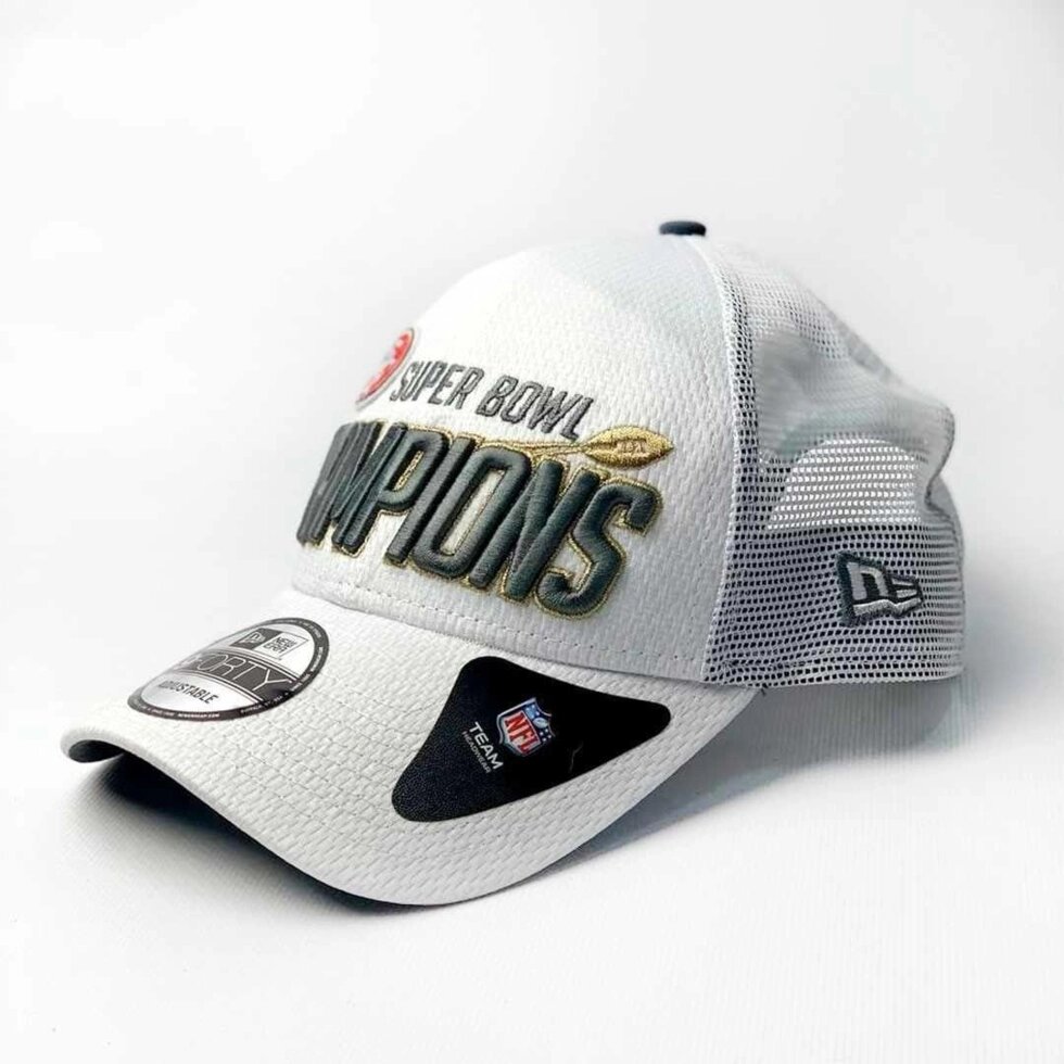 Чоловічі бейсболки кепка New Era Super Bowl Champions білий від компанії Artiv - Інтернет-магазин - фото 1