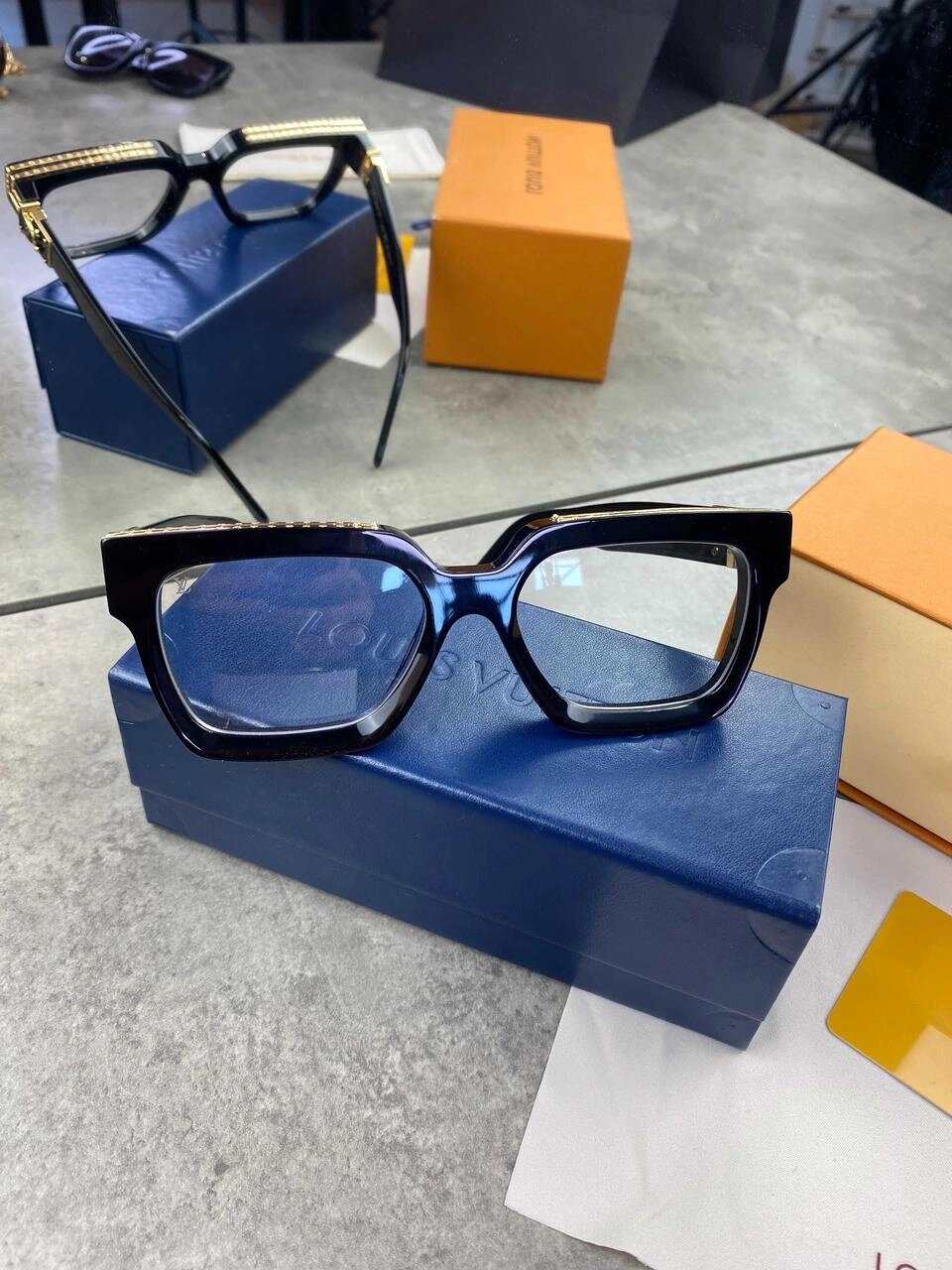 Чоловічі окуляри Louis Vuitton прозорі окуляри LV 1.1 millionaires g165 від компанії Artiv - Інтернет-магазин - фото 1