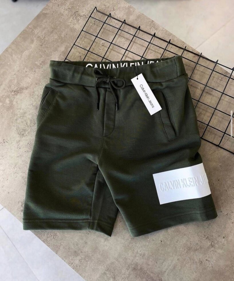 Чоловічі оригінальні шорти Calvin Klein – 2 кольори. M, L, XL, XXL, XXL, XXXL від компанії Artiv - Інтернет-магазин - фото 1