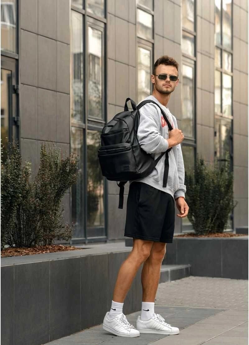 Чоловічий рюкзак Sam Zard LKT чорний від компанії Artiv - Інтернет-магазин - фото 1