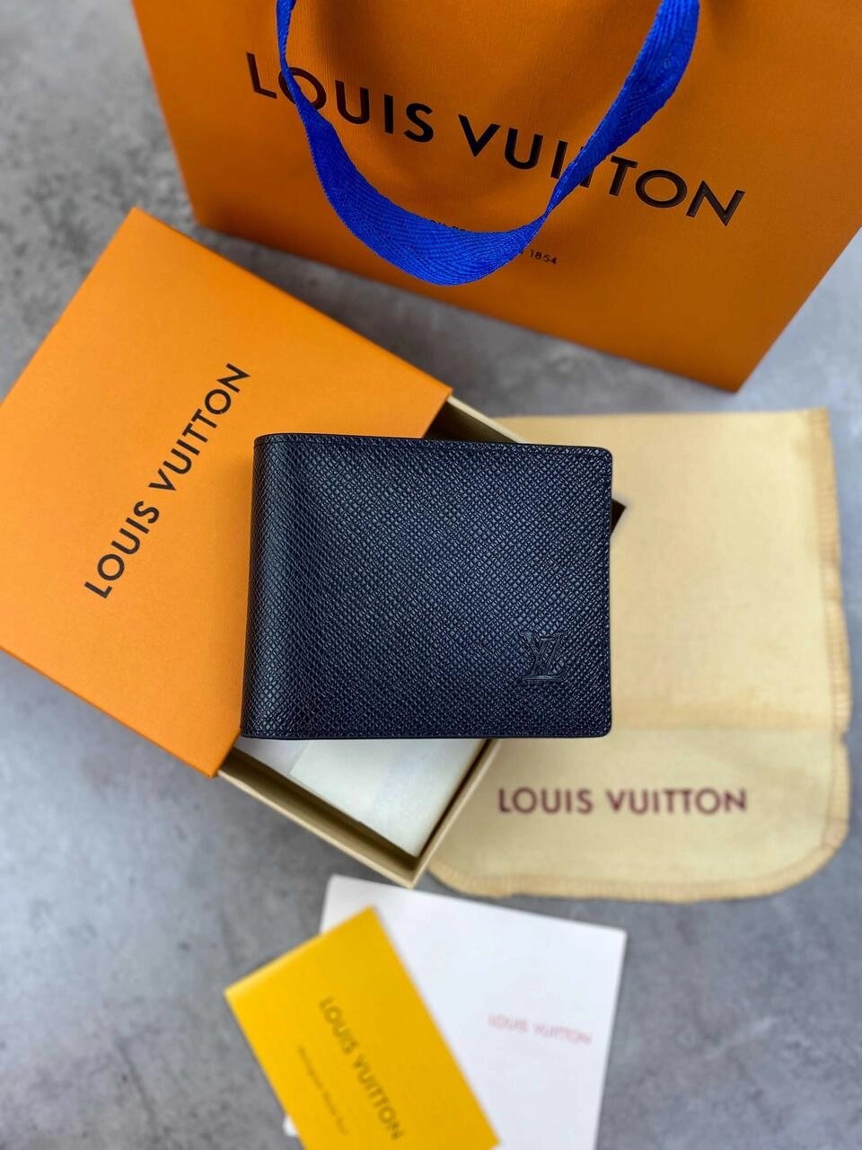 Чорний гаманець Louis Vuitton гаманець Луї Віттон органайзер LV k315 від компанії Artiv - Інтернет-магазин - фото 1