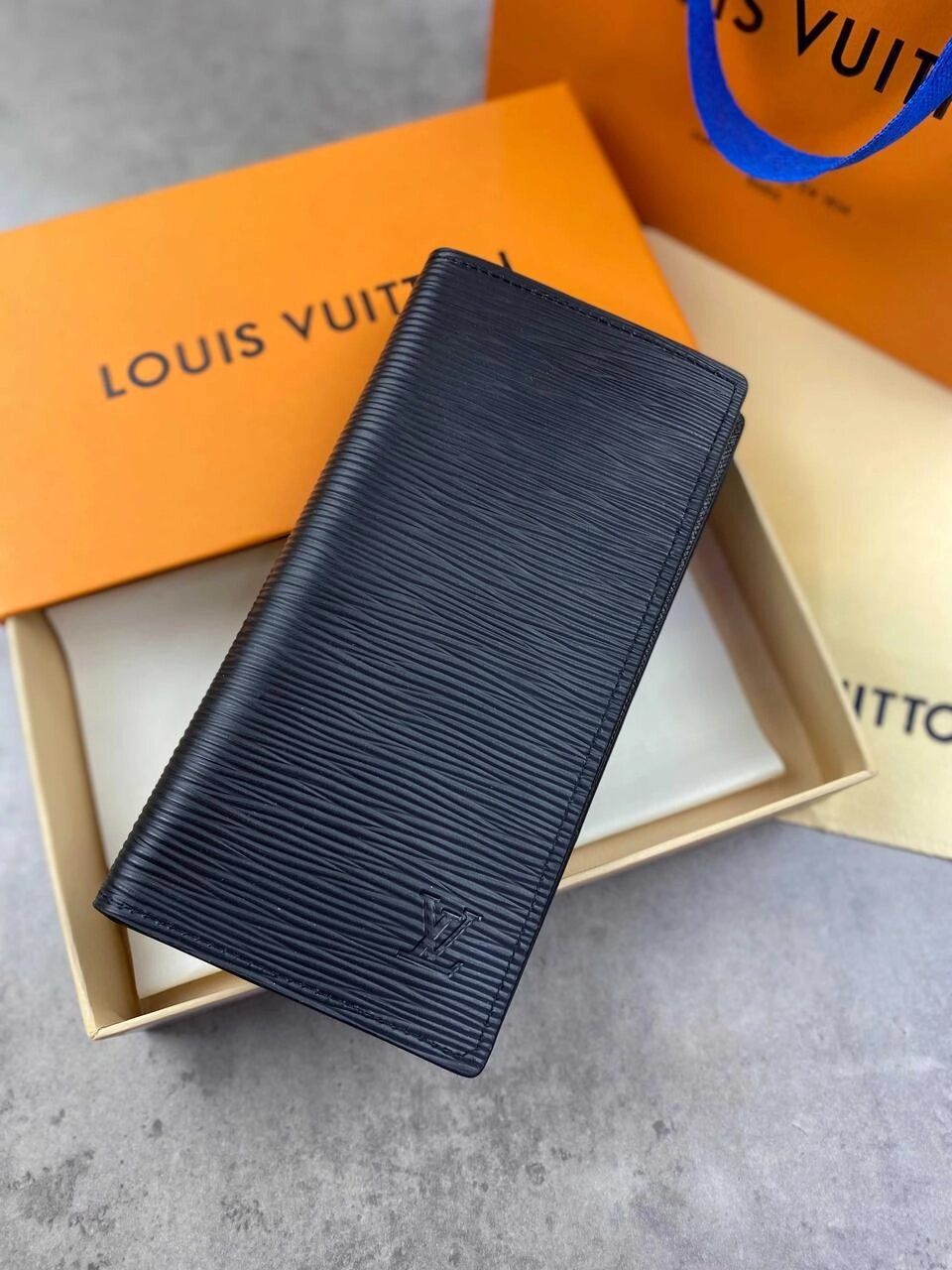 Чорний гаманець Louis Vuitton гаманець Луї Віттон органайзер LV k320 від компанії Artiv - Інтернет-магазин - фото 1