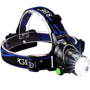 Світлодіодний ліхтар налобний High Power Head lamp з функцією Zoom