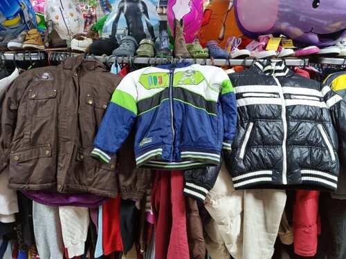 Дитячі куртки, пальто, халаті, Оптом від 10 кг, сорт екстра, Англія.