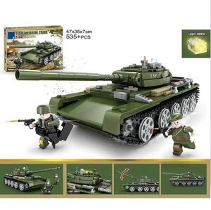 Дитячий Конструктор Танк техніка 535 детал Тип T-44 (A82049)