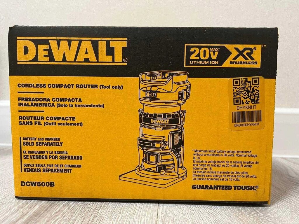 Dewalt DCW600 Безщітковий Акумуляторний фрезер\Новий\В наявності!!! від компанії Artiv - Інтернет-магазин - фото 1