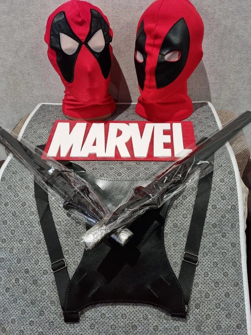 Дідпул/Deadpool/Марвел/Marvel/Маски, катани. від компанії Artiv - Інтернет-магазин - фото 1