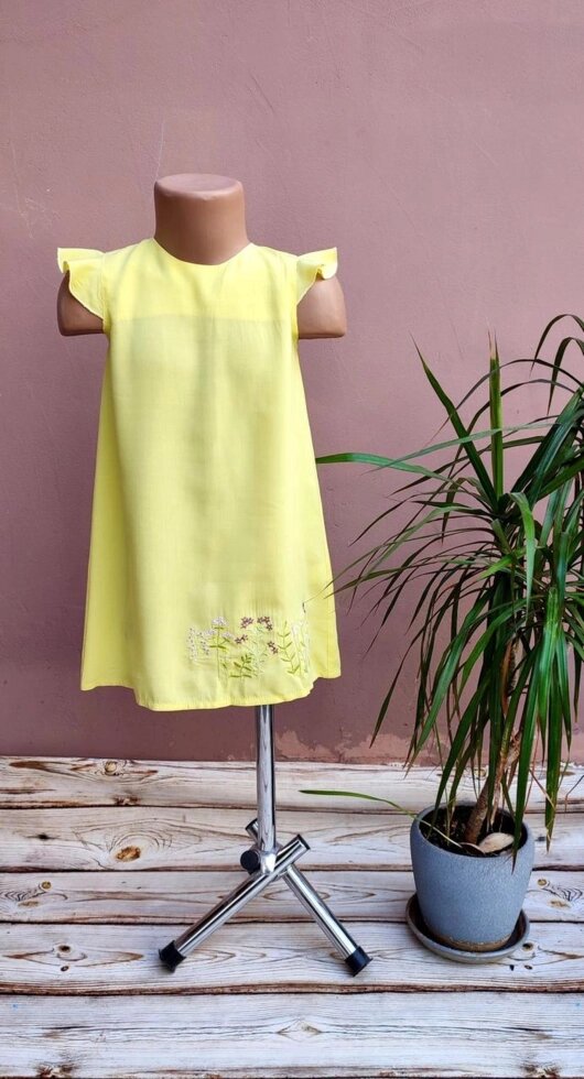 Дитяча сукня з вишивкою, тканина Дітіаха від компанії Artiv - Інтернет-магазин - фото 1