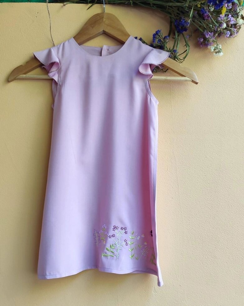 Дитяче плаття з вишивкою від компанії Artiv - Інтернет-магазин - фото 1