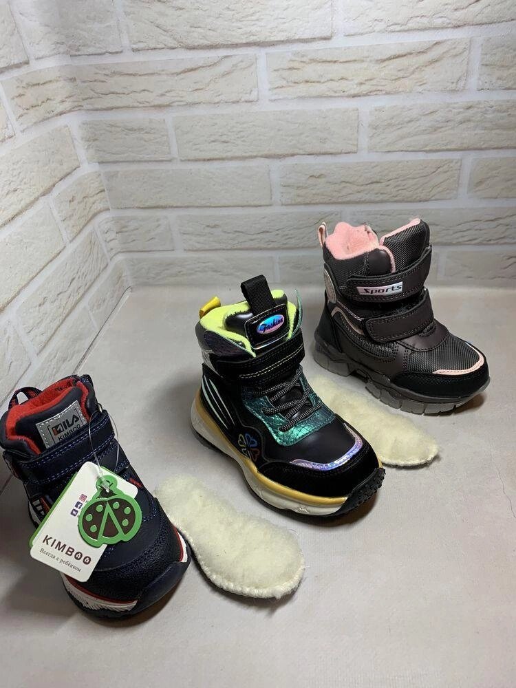 Дитяче зимове взуття, дитяче зимове взуття, черевики, черевики 22-32 від компанії Artiv - Інтернет-магазин - фото 1