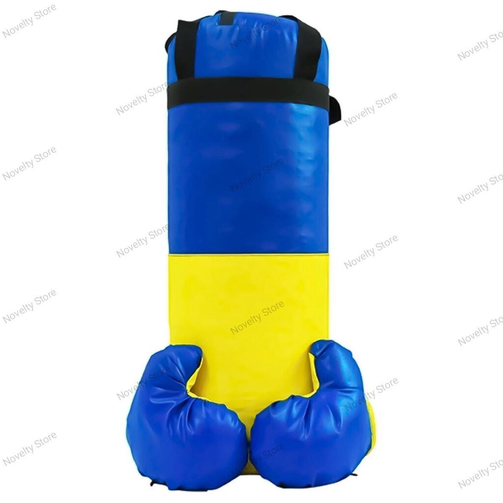 Дитячий боксерський набір Ukraine, спортивний комплект, груша, рукавички від компанії Artiv - Інтернет-магазин - фото 1