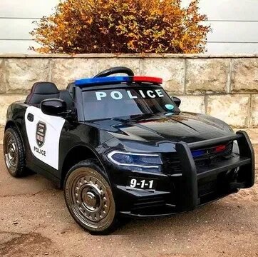 Дитячий електромобіль Dodge Police Baby Tilly T-7654 EVA BLACK від компанії Artiv - Інтернет-магазин - фото 1