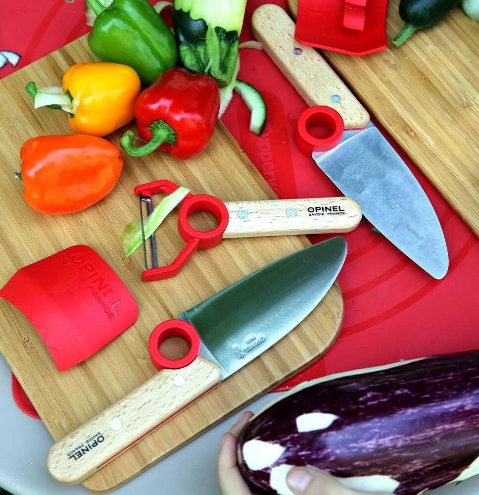 Дитячий набір безпечних ножів Opinel Le Petit Chef morakniv fiskars від компанії Artiv - Інтернет-магазин - фото 1