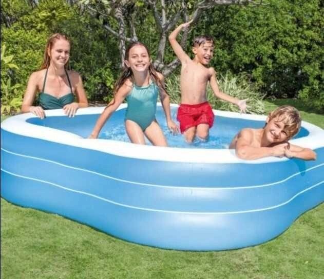 Дитячий надувний басейн intex 57495 «Сімейний» від компанії Artiv - Інтернет-магазин - фото 1