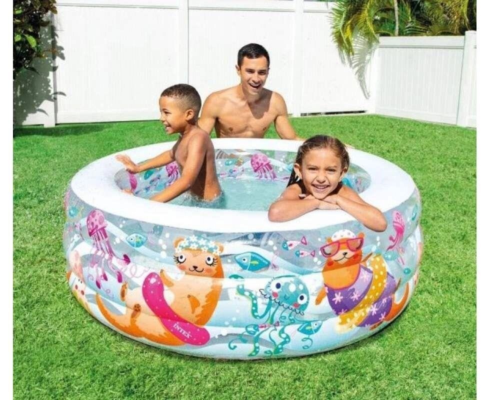 Дитячий надувний басейн Intex Акваріум від компанії Artiv - Інтернет-магазин - фото 1