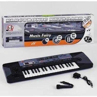 Дитячий синтезатор-піаніно Music Fairy MQ 805 мікрофон, запис, MP3 В від компанії Artiv - Інтернет-магазин - фото 1