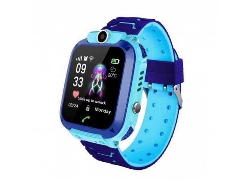 Дитячий смарт годинник Q12 для дітей з GPS трекером, рожевий, блакитний від компанії Artiv - Інтернет-магазин - фото 1