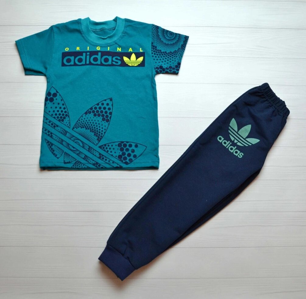 Дитячий спортивний костюм на хлопчика Adidas 2-3 років 92-98 см від компанії Artiv - Інтернет-магазин - фото 1