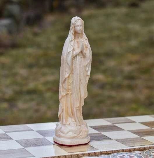 Діва Марія статуетка з дерева Діва Марія молитися Діва Марія Статуетка від компанії Artiv - Інтернет-магазин - фото 1