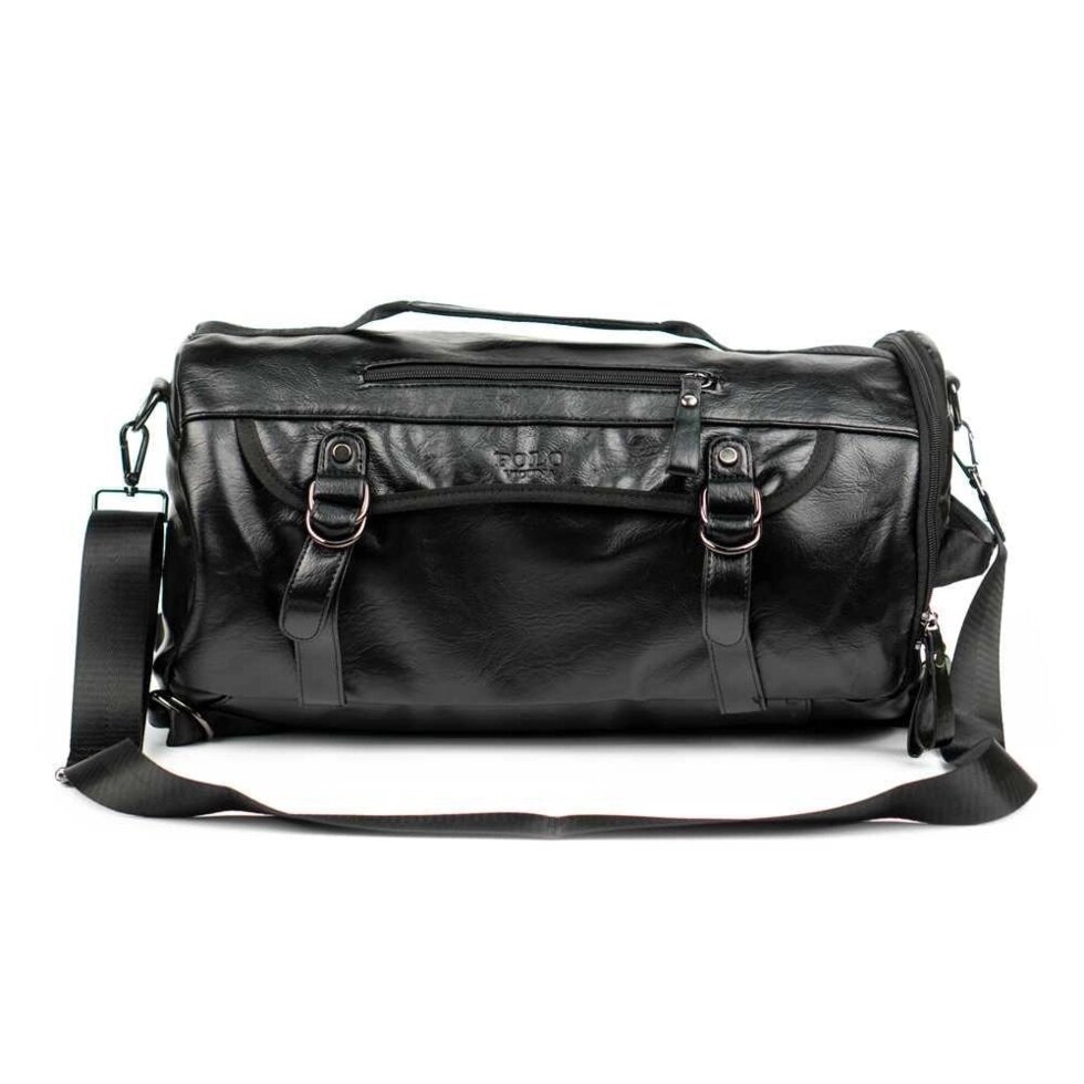 Дорожня сумка рюкзак трансформер polo vicuna (v6805) чорна від компанії Artiv - Інтернет-магазин - фото 1