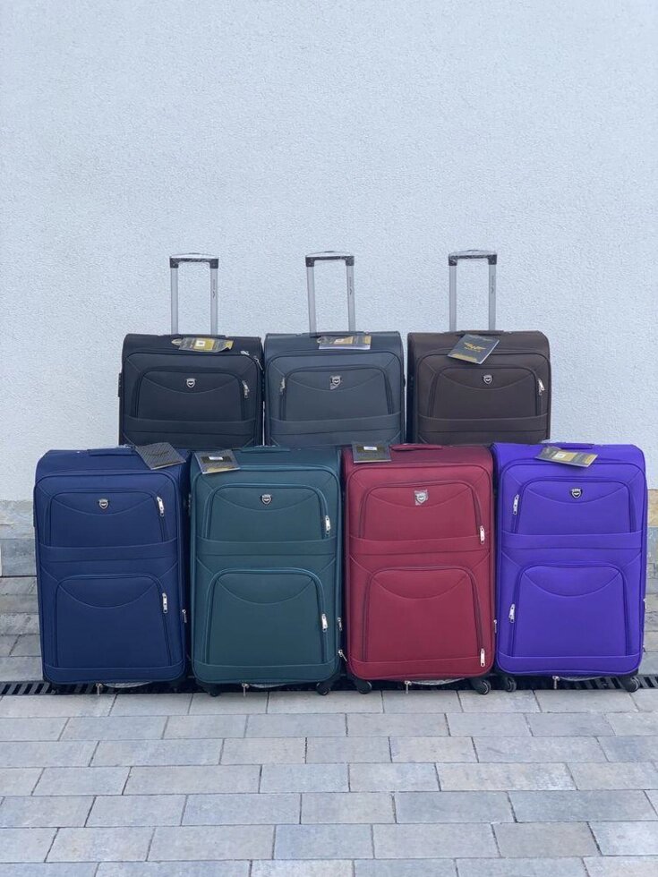 Дорожня валіза на 4х колесах з тканини Сумка Валіза Дорожня валіза від компанії Artiv - Інтернет-магазин - фото 1