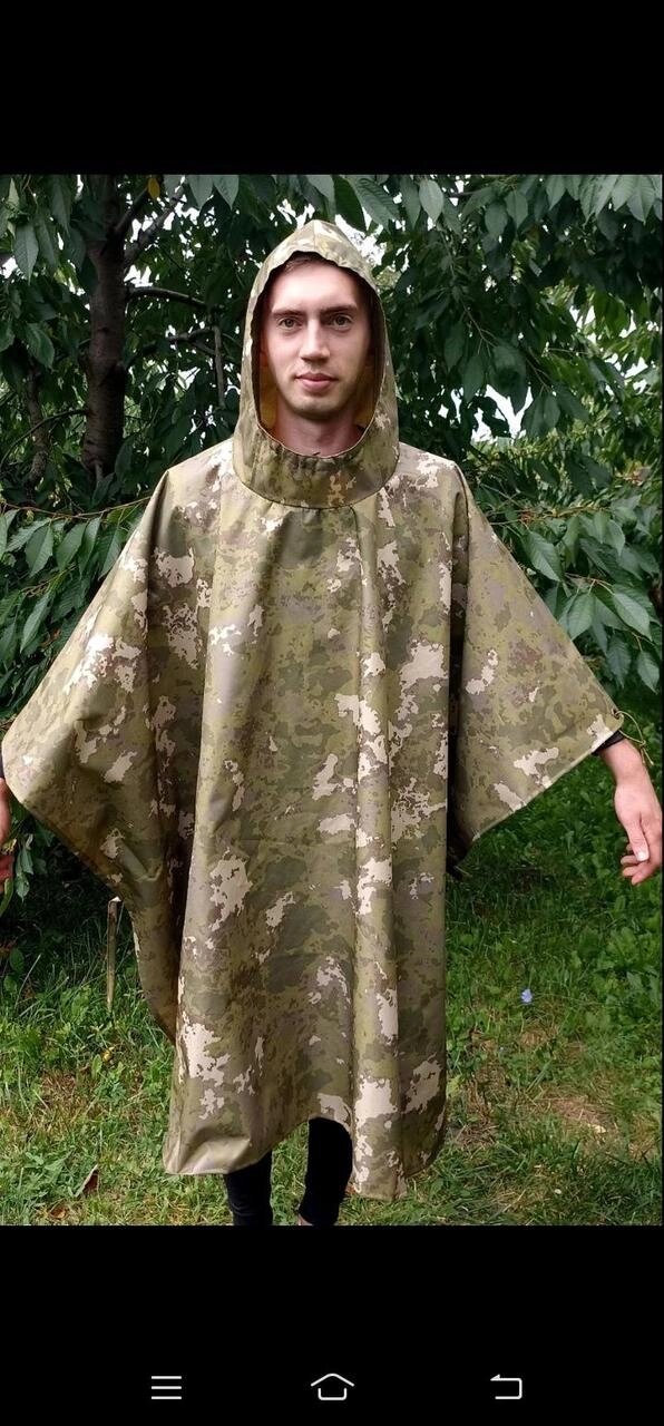 Дощовик тактичний плащ, пончо, костюм від дощу. Виробник. Від 5шт від компанії Artiv - Інтернет-магазин - фото 1