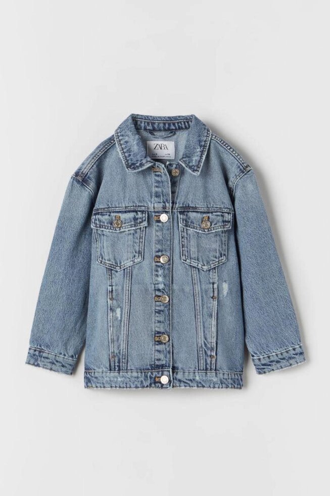 Джинсова курточка, джинсова Zara, розмір 13-14 років від компанії Artiv - Інтернет-магазин - фото 1